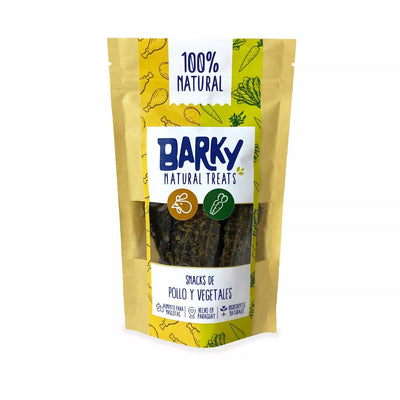 Barky - Snack Natural Pollo y Vegetales 100g
