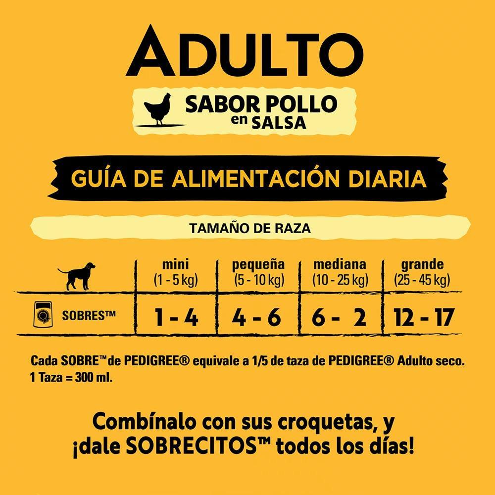 Pedigree - Perros Adultos Sachet Pollo