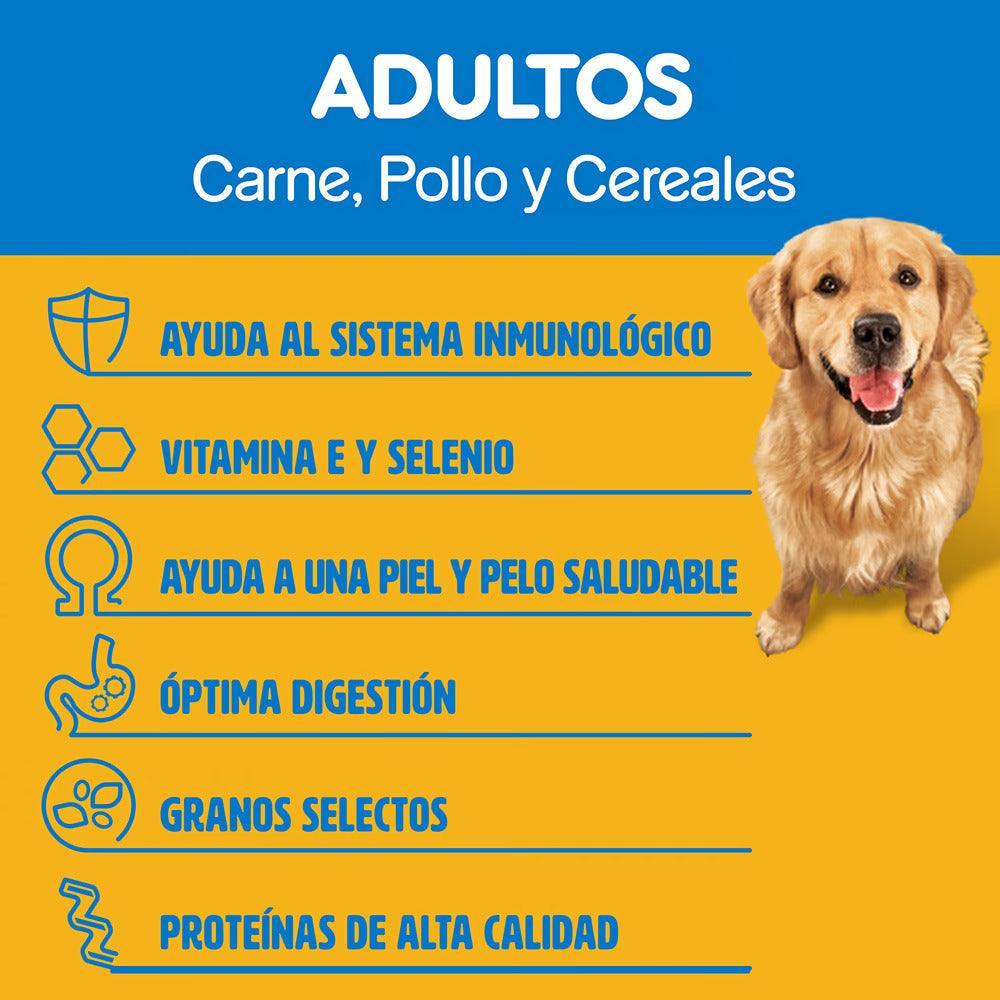 Pedigree - Perros Adultos - Carne, Pollo & Cereales