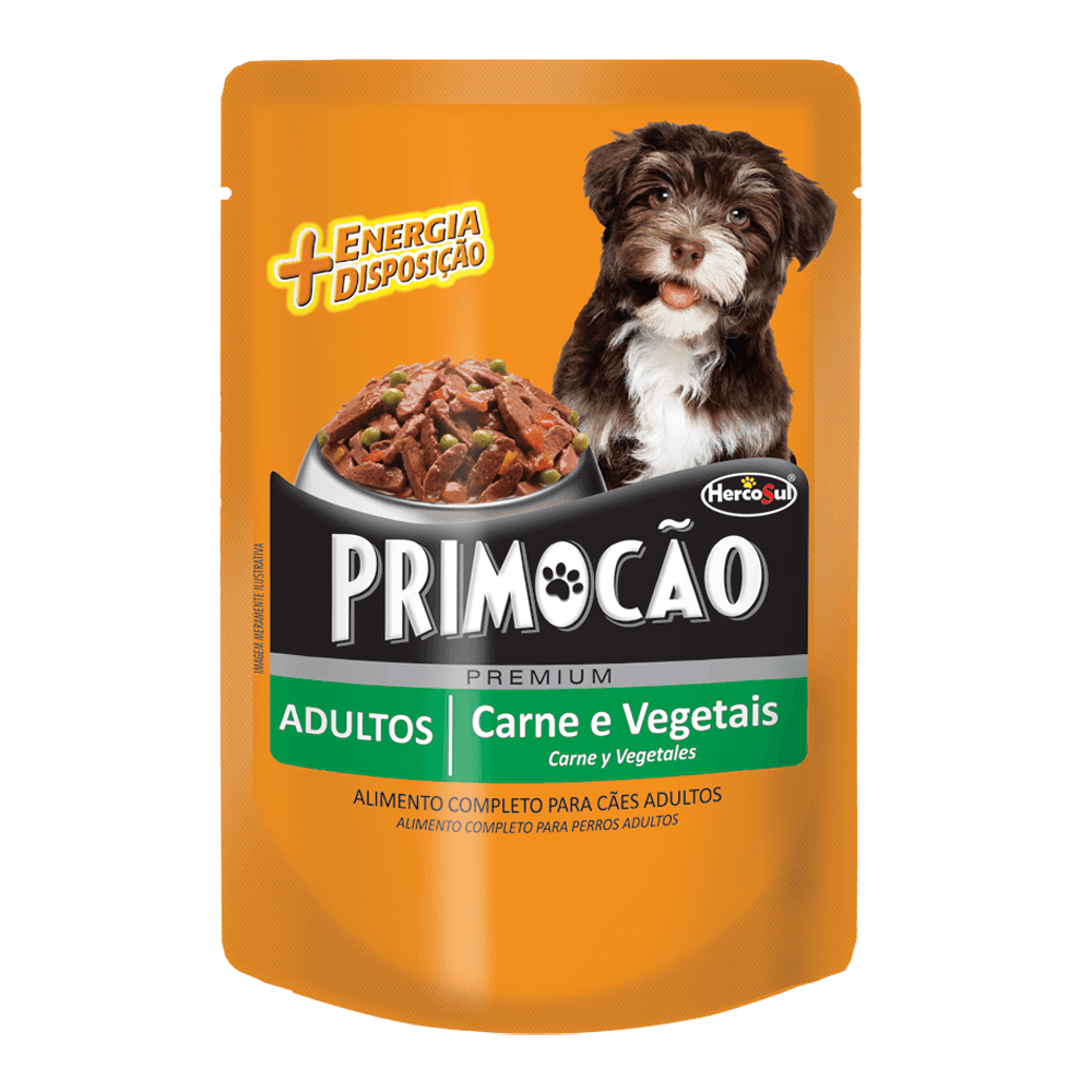 Primocao - Perros Sachet Adultos Carne & Vegetales