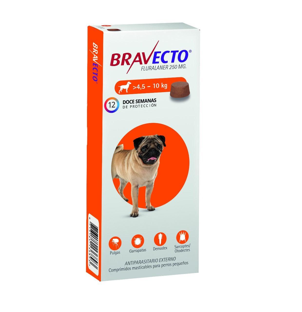 Bravecto - Perros Antiparasitario Masticable 4.5-10 kg