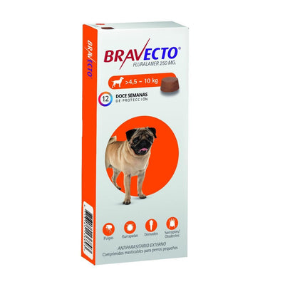 Bravecto - Perros Antiparasitario Masticable 5-10 kg