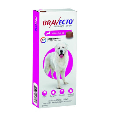 Bravecto - Perros Antiparasitario Masticable 40-56 kg