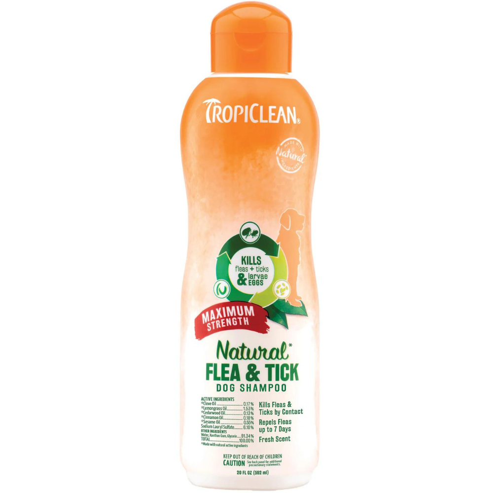 Flea & Tick Shampoo contra Pulgas y Garrapatas Piel Irritada para Perros 355 ml