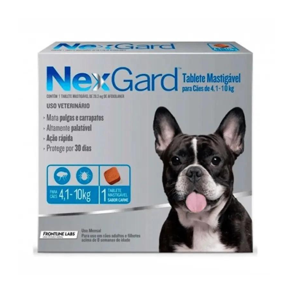 Nexgard - Perro Antiparasitario & Externo 4-10 kg - Caja x 1 un.