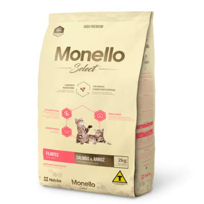 Monello Select - Gatitos Salmon & Arroz