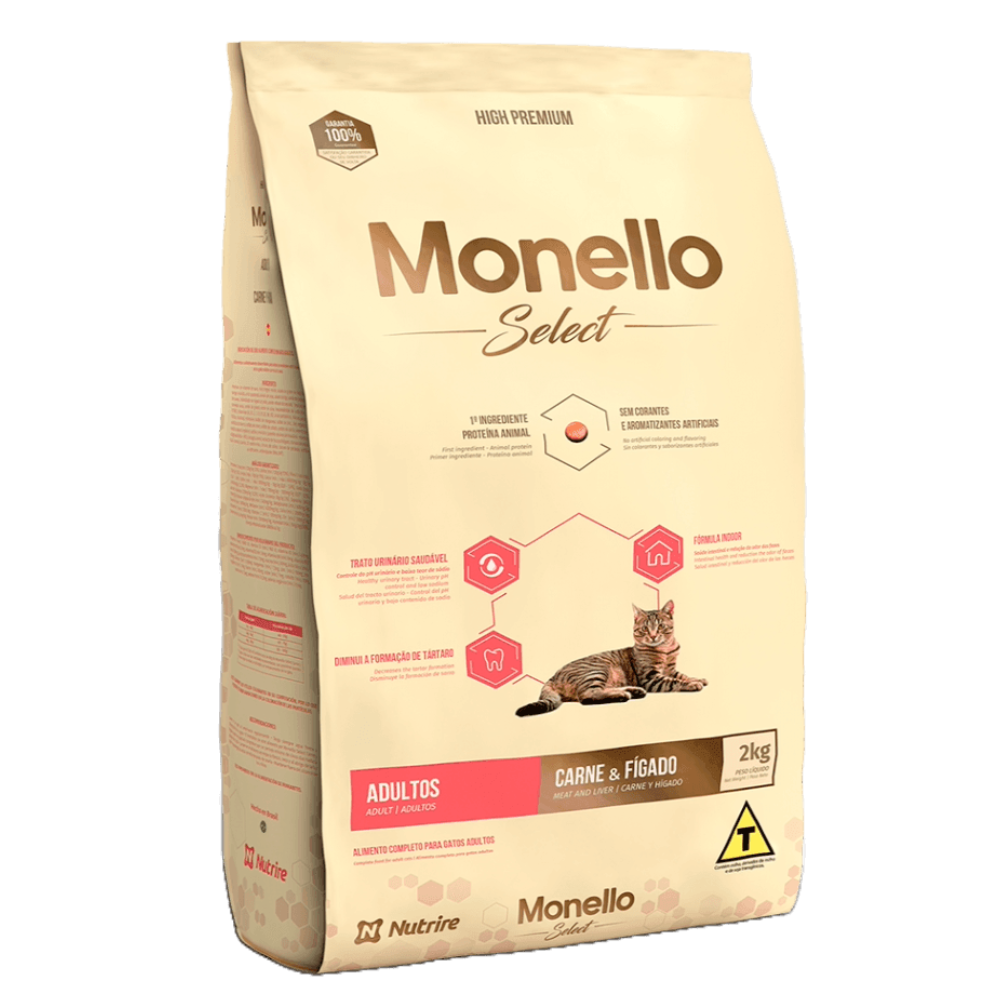 Monello Select - Gato Adulto Carne y Higado