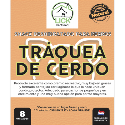 LICK - Snacks Naturales - Traquea de Cerdo