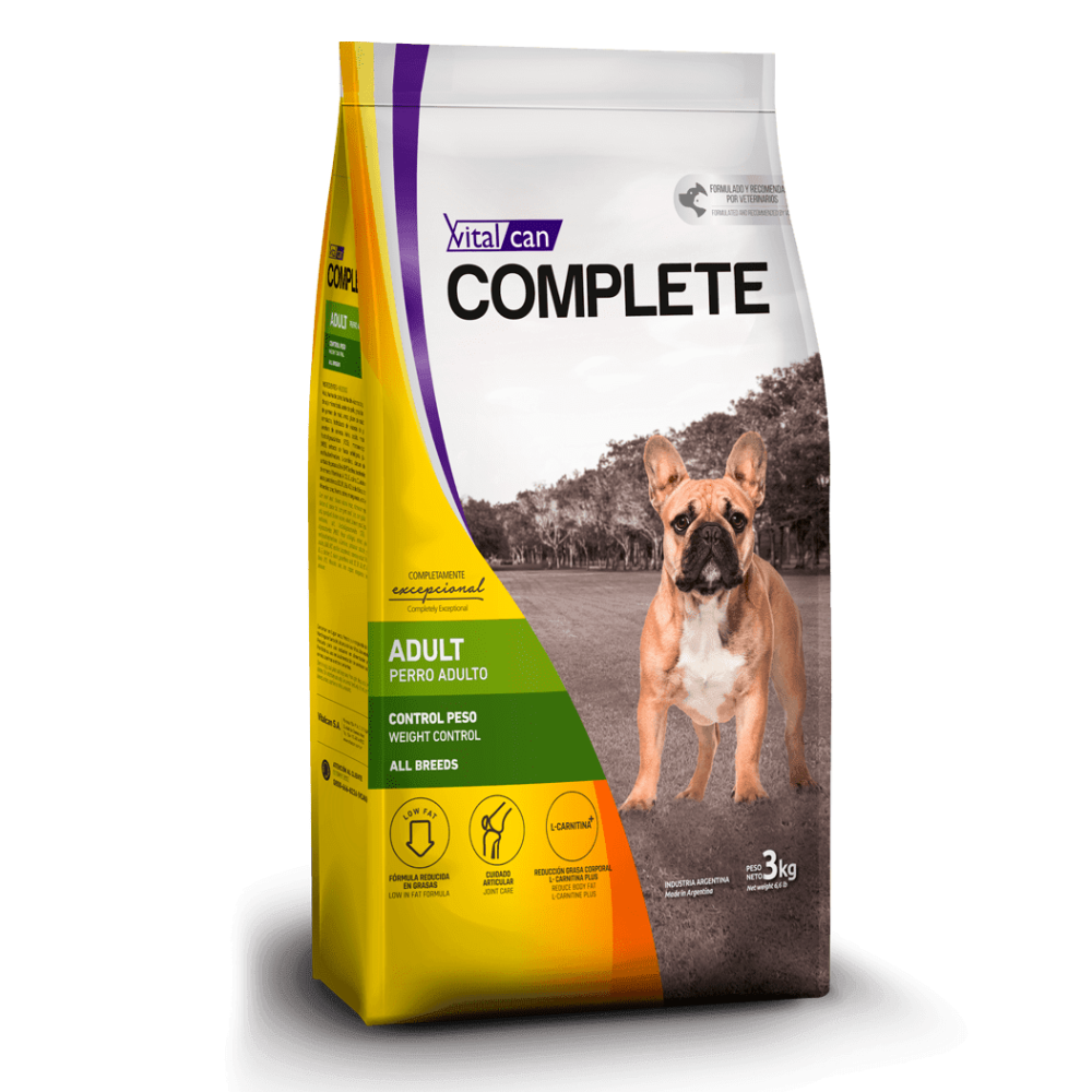 Vitalcan Complete - Perros Adultos Control de Peso