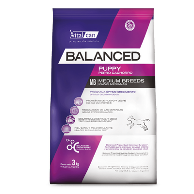 Vitalcan Balanced - Perros Cachorros & Medianos