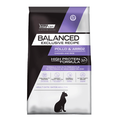 Vitalcan Balanced - Gatos Exclusive Recipe Pollo & Arroz