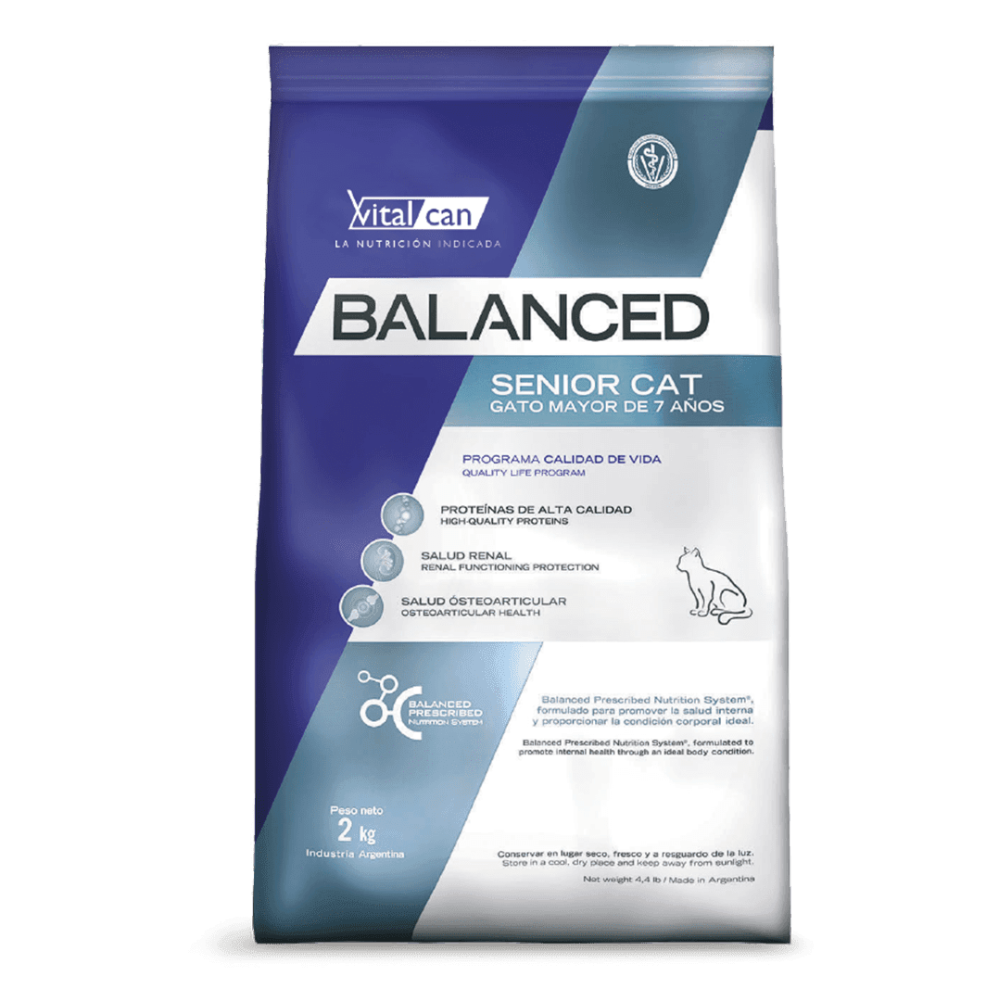 Vitalcan Balanced - Gatos Senior