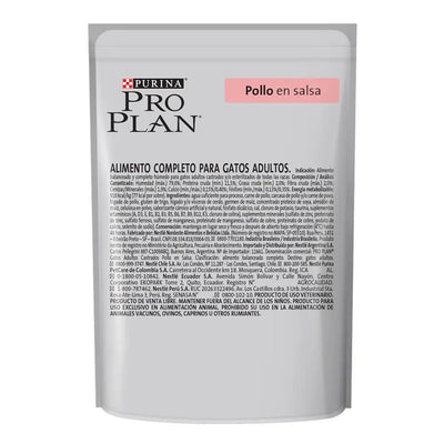 Pro Plan - Gatos Adultos Castrados - Pollo Pouch