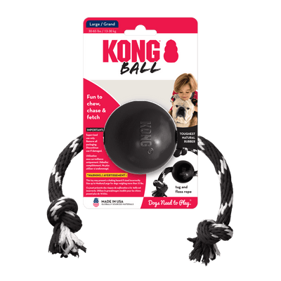 Kong - Perros Ball Extreme w/ Rope