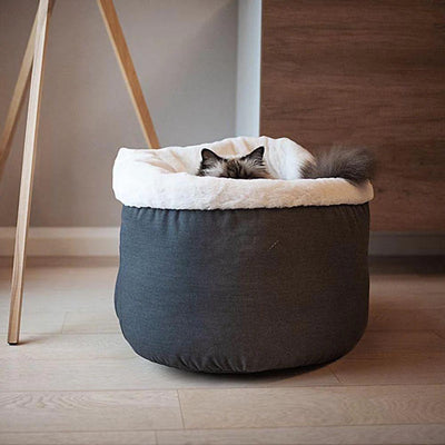 Cama para Gatos - Ferplast Pouf Cat 10 Gris