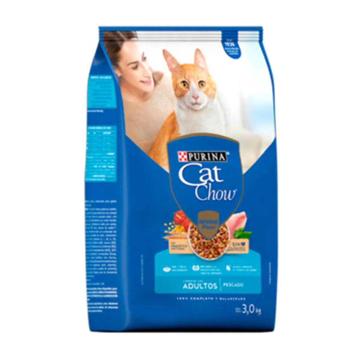 Cat Chow - Gatos Adultos - Carne & Pollo