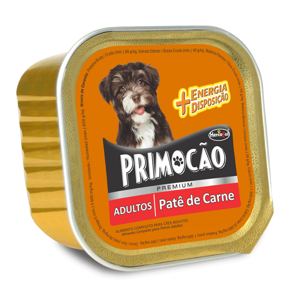 Primocao - Perros Adultos Pate Sabor Carne