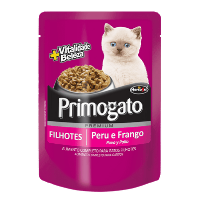 Primogato - Gatitos - Pavo & Pollo - Pouch