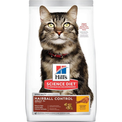 Hill's - Gatos Adultos 7+ Hairball Control