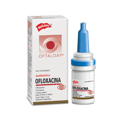 Holliday - Colirio Antibiótico Ofloxacina Oftalday