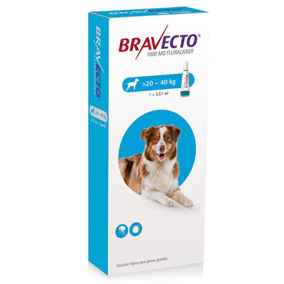 Bravecto - Perros Antiparasitario Pipeta 20-40 kg