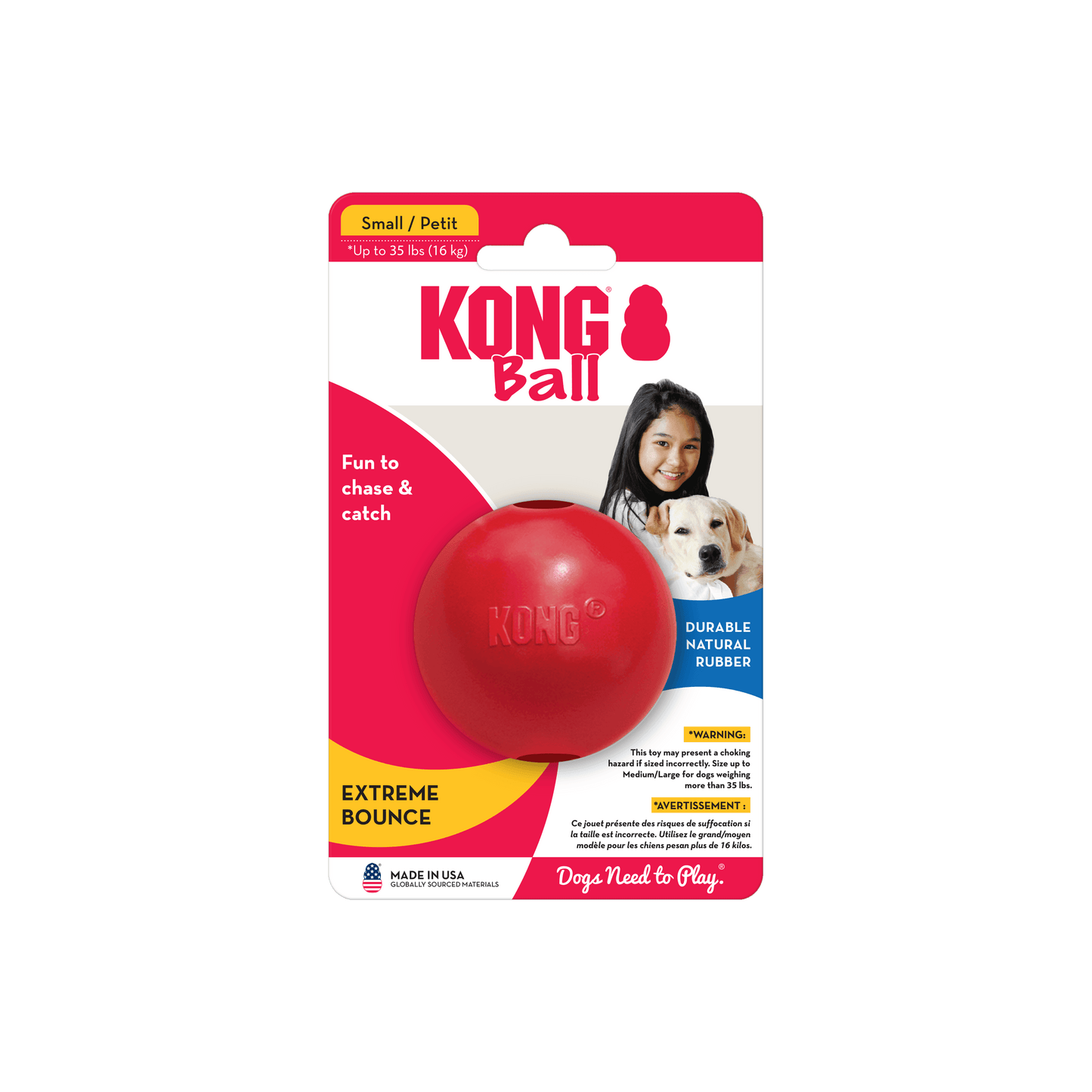 Kong - Perros Ball w/holei